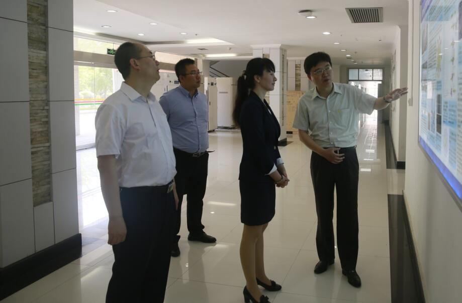 陕西省委人才办副主任谢杉一行来我室调研考察